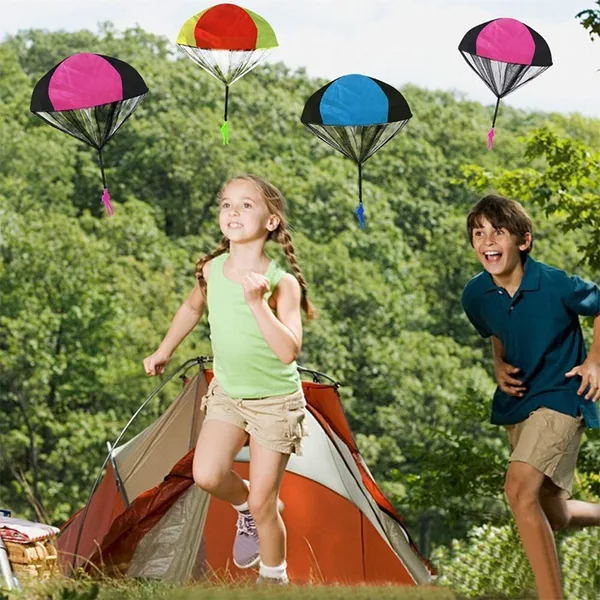 Parachute Toy Children's Flying Toys Free Throwing Hand Thro