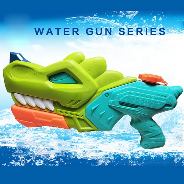 YR255539 Cheap Dinosaur Water Gun Plastic Toy Kids Shooting Battle Wa