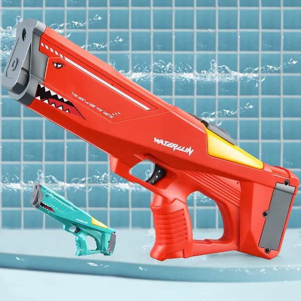 YR266689 Songkran Electric Water Gun Automatic Reload Water Squirt Gu