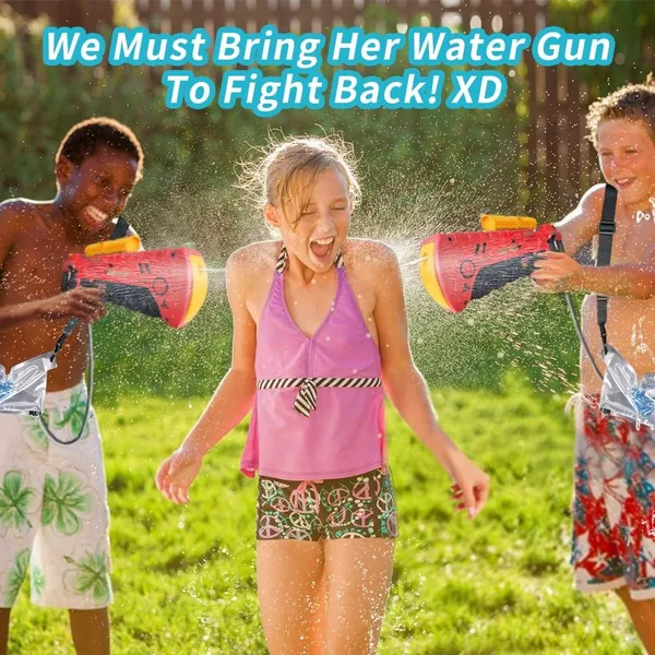 YR273128 Electric Water Gun with Backpack Modes Large Battery Powered