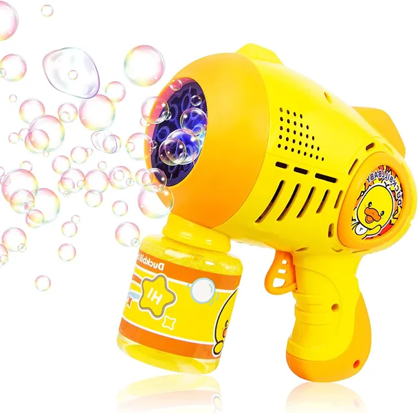 YR271814 Leak-proof Automatic Bubble Gun Toys for Kids Bubble Launche