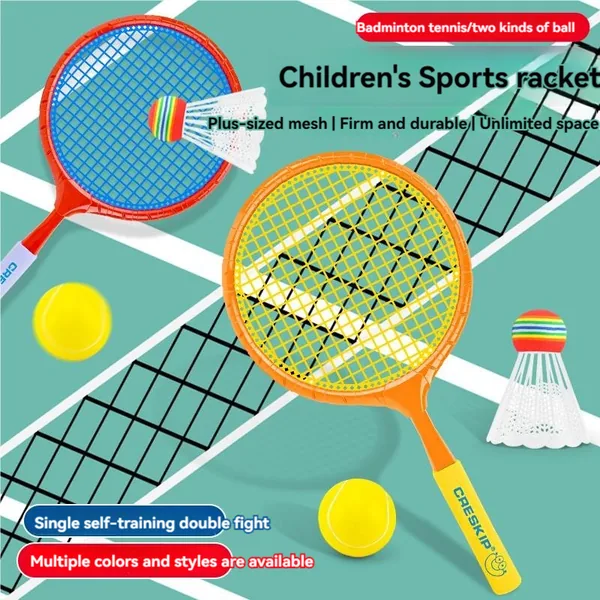 YR304057 New Hot Sale Sport Toy Plastic Badminton Tennis Racket Set T