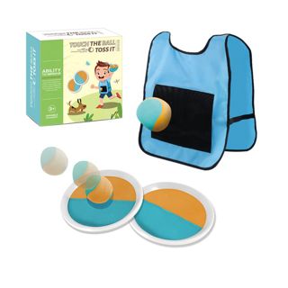 Children's Outdoor Toys Sport Toys Vest Dip Ball Chase Toss Game Set