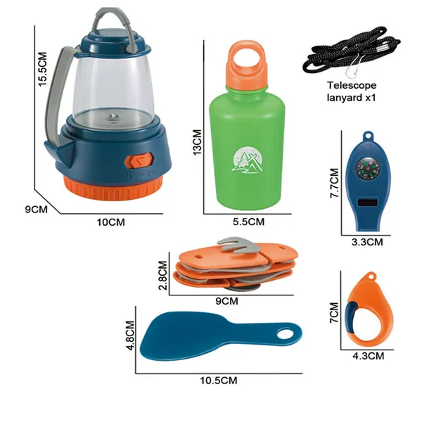 YR242455 Support Outdoor Adventure Light Walkie-talkie Picnic Tablewa