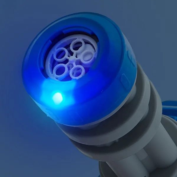 YR216137 Water Battery Gatling Bubble Gun Electric Soap Maker Music A