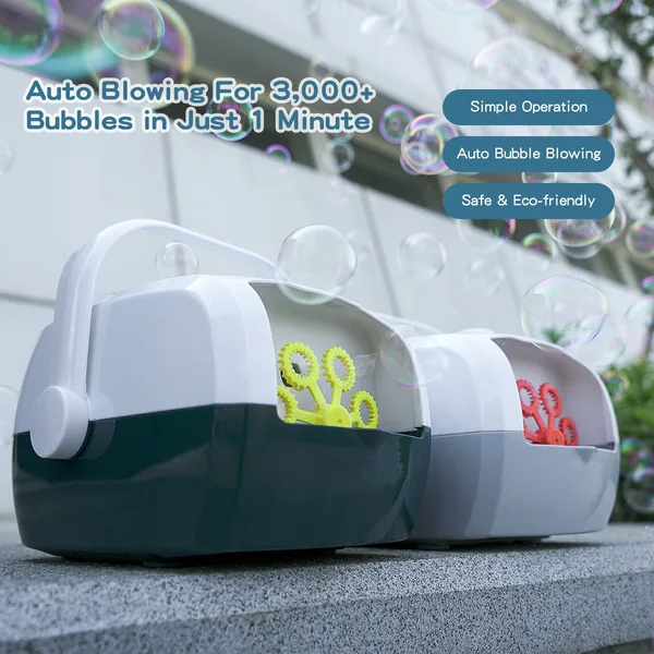 YR230308 Automatic Bubble Blower Bubble Maker Electric Bubble Machine