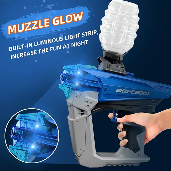 YR258187 SKD Electric Luminous Gun Outdoor Battle Games Shooting Soft
