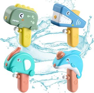 Super Soaker Animal Water Gun Toy Kids Summer Water Toys Press Water Spray Squirt Guns Outdoor Swimming Pool Beach Games