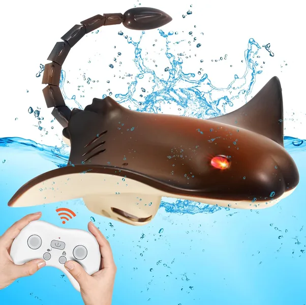 YR305027 Remote Control Shark Toy Animals for Kids RC Shark for Pool