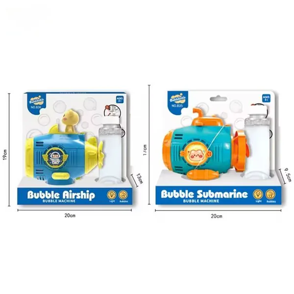 YR301921-Outdoor Toy New Outdoor Electric Light up Plastic Bubble Machine for Chi