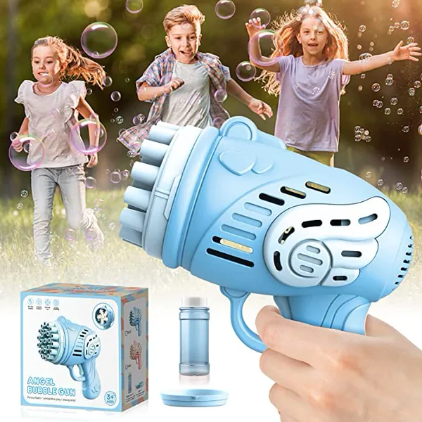 YR254961 23 Hole Bazooka Bubble Machine Gun Handheld Blower Toy with
