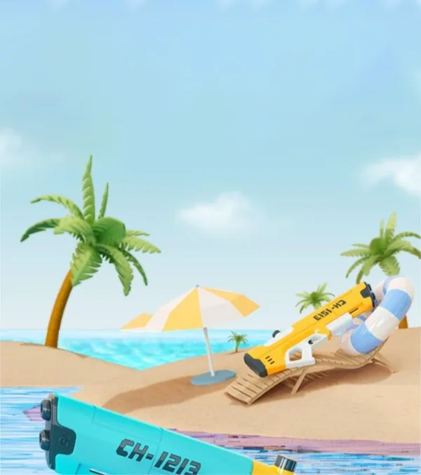 YR256691 710ML Summer Water Sprinkler Gun Plastic Water Pump Gun Toy