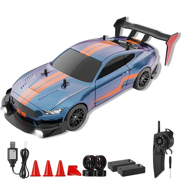 YR335614 Remote Control Car Truck RC Drift Car 1:14 Scale 4WD LED Lig