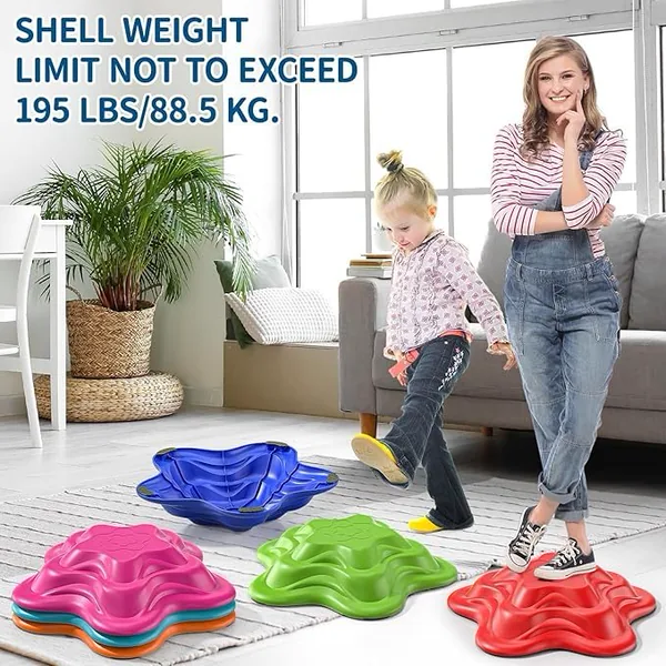 YR306417 Toddler Balance Stones for Kids STARFISH Balance Coordinatio