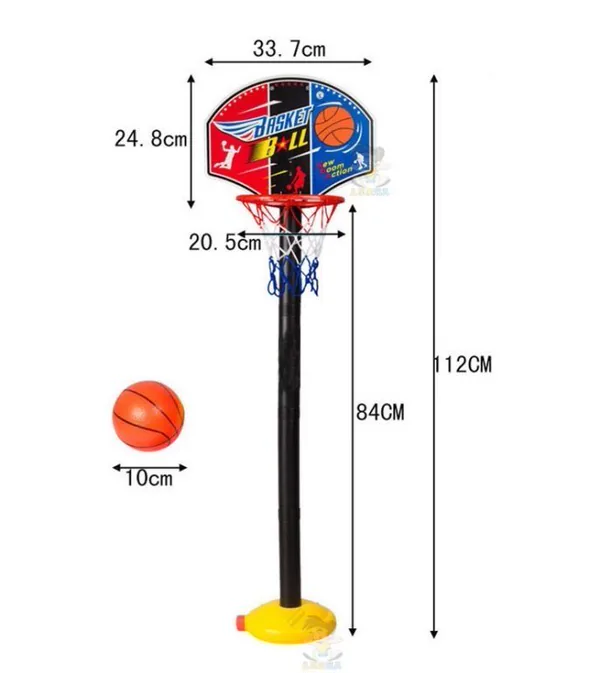 YR307664 Mini Adjustable Portable Children's Basketball Hoop Educatio