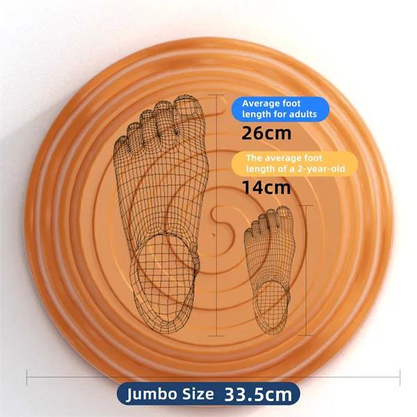 YR296139 5PCS Non-Slip Plastic Balance Stepping Stones for Kids Perfe