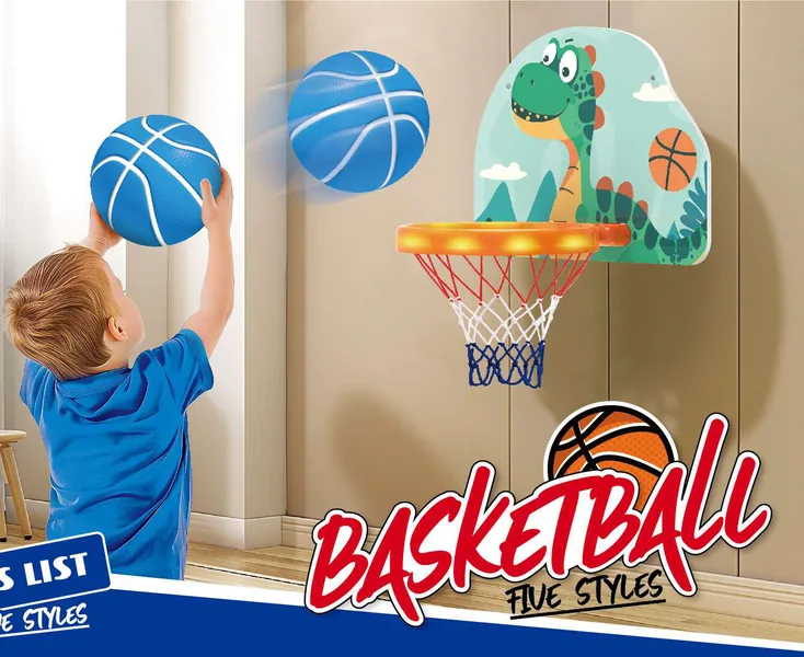 YR306370-Outdoor Toy New Light-up Portable Basketball Board Indoor Sport Toy Anim