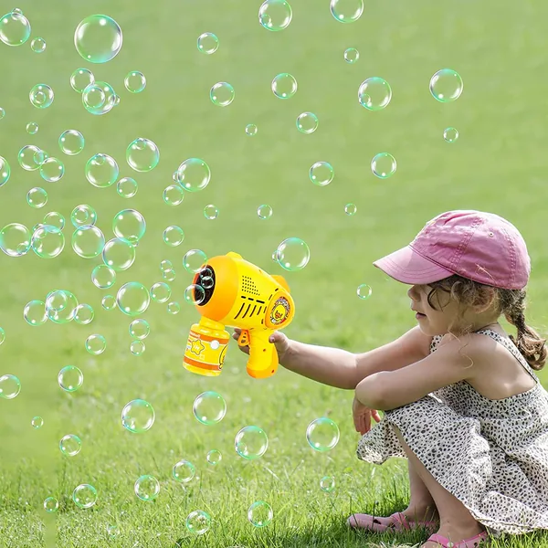 YR271814 Leak-proof Automatic Bubble Gun Toys for Kids Bubble Launche