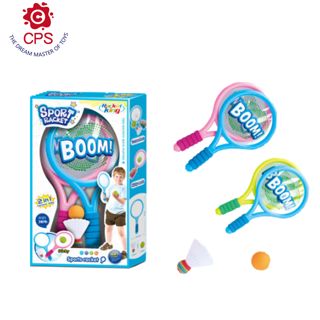 New Kids Tennis Rackets Soft Training Balls and Badminton Outdoor Indoor Sport Toy for Boys and Girls