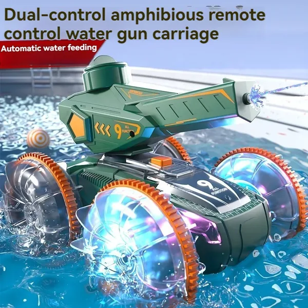 YR304609 3 in 1 Remote Control Car Boat Water Gun Toy Gesture RC Stun