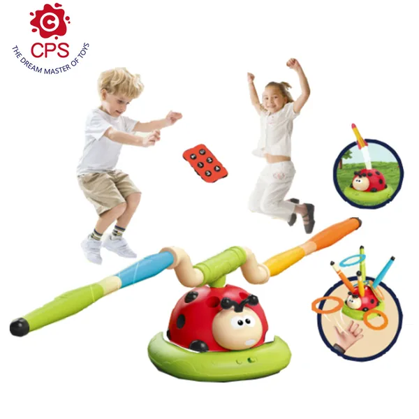 YR283763 3 in 1 Sport Jump Rope Game Insect Launcher Indoor Outdoor T