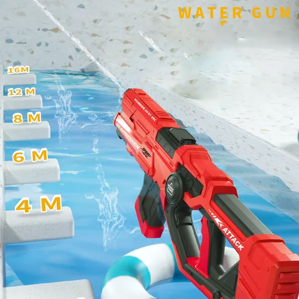YR258231 Electric Water Gun for Kids Automatic Water Gun High Power S