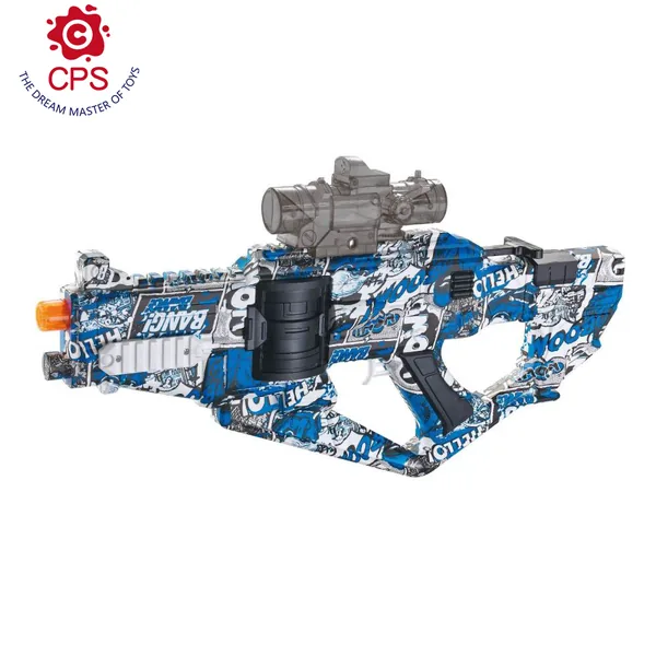 YR308574 Soft Plastic Electronic Pistol Toy Guns Set with Bullet Ejec