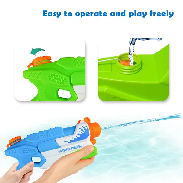YR224441 Automatic ABS Plastic Water Guns Super Soaker Squirt for Kid