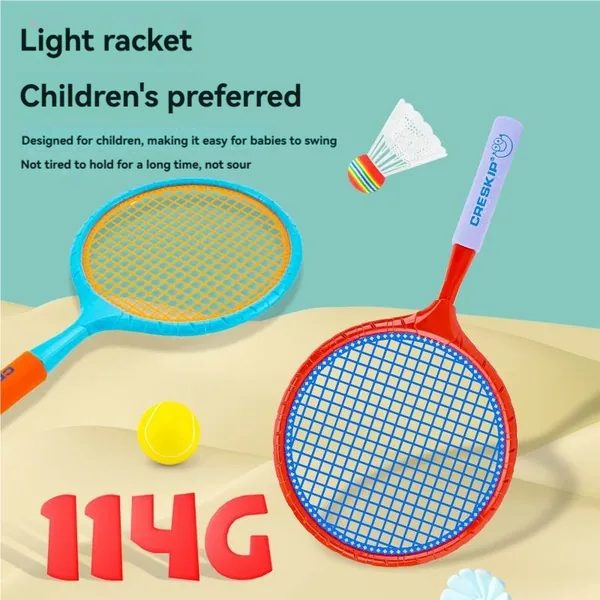 YR304057 New Hot Sale Sport Toy Plastic Badminton Tennis Racket Set T