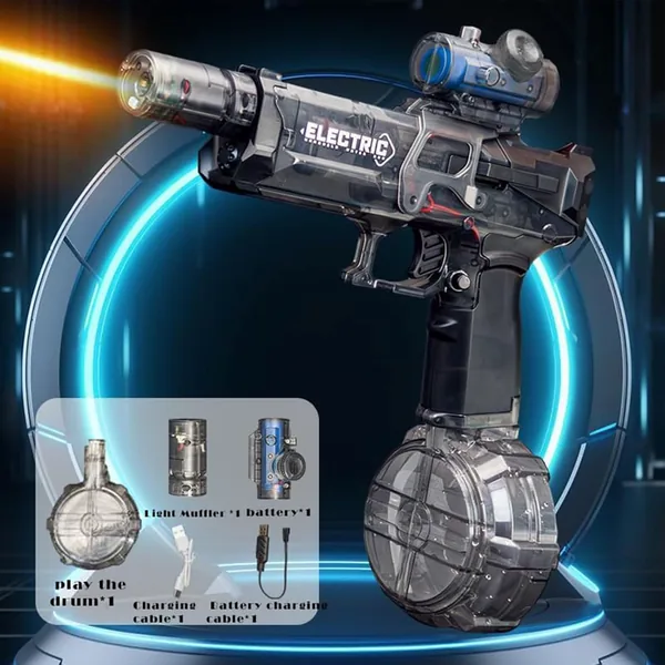 YR305227 Long Range Electric Water Gun with Interactive Light-up Toys