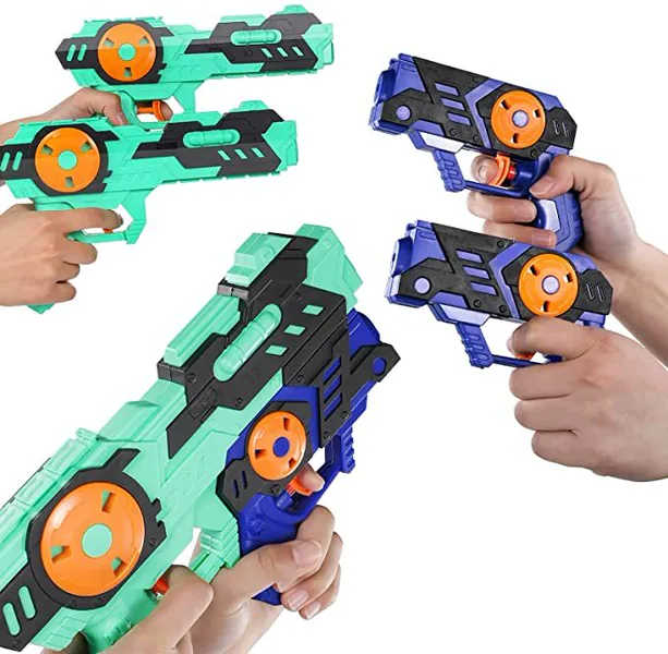 YR255835 2 Pack Two-in-One Super Soaker Blaster Squirt Guns Electric