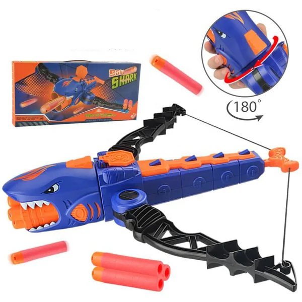 YR264819 Kids Outdoor Soft Bow and Arrow Set EVA Plastic Youth Bow wi