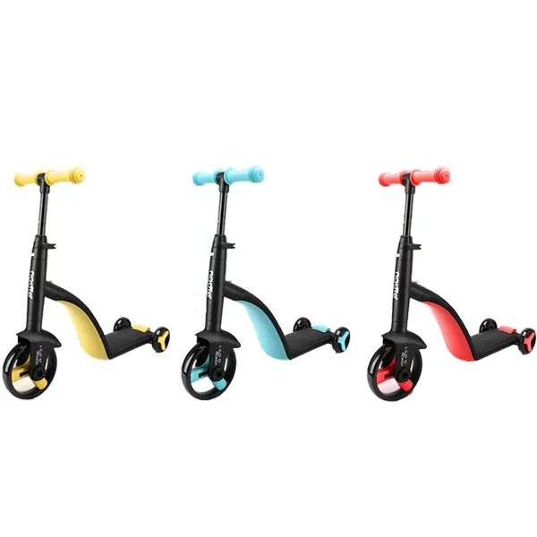 YR186953 Adjustable 3 in 1 Kids Balance Bike,Three-speed Car Variable