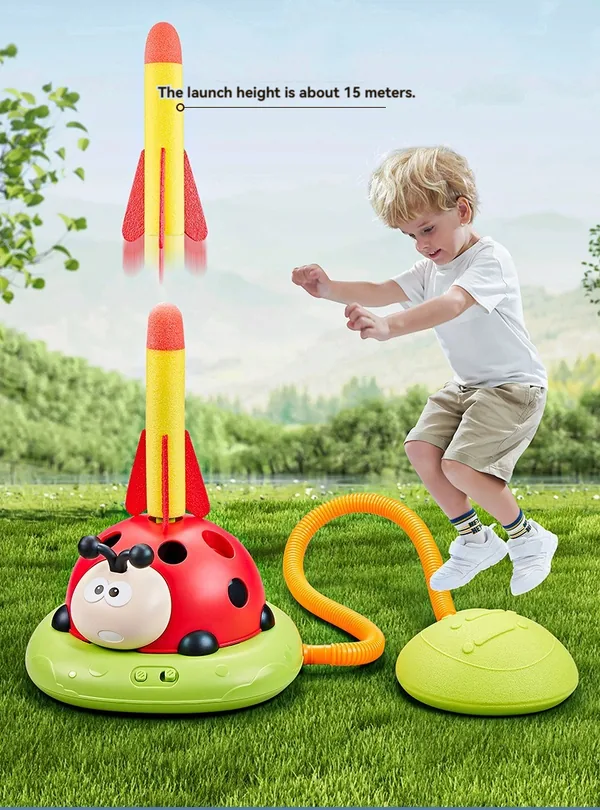 YR283763 3 in 1 Sport Jump Rope Game Insect Launcher Indoor Outdoor T