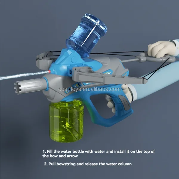 YR306399 2 in 1 Electric Plastic Water Gun with Toy Arrows for Adults
