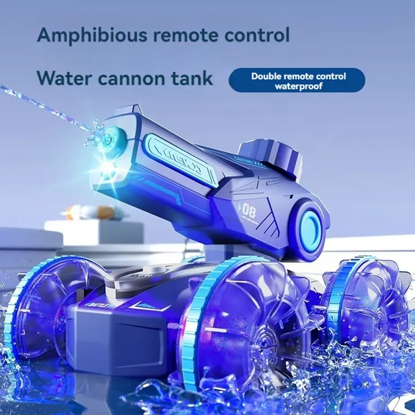 YR304609 3 in 1 Remote Control Car Boat Water Gun Toy Gesture RC Stun
