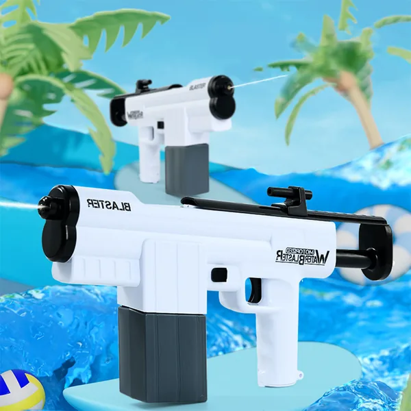 YR244573 Electric Water Gun, Automatic Water Squirt Guns with 375CC H