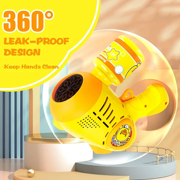 YR271814 Leak-proof Automatic Bubble Gun Toys for Kids Bubble Launche