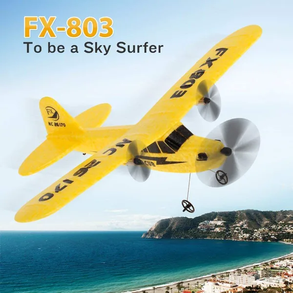 YR265974 RC Airplane 2.4G 2CH 340mm Wingspan Remote Control Glider Fi