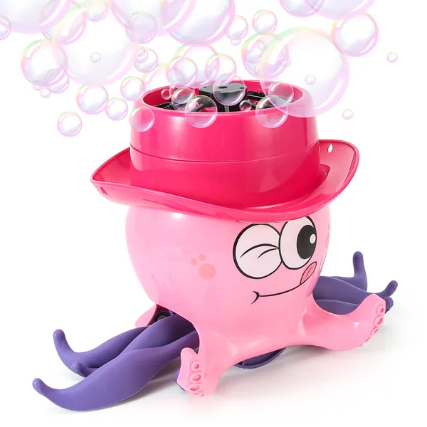 YR254750 Octopus Bubble Blower Machine for Kids Outdoor Outside Play,
