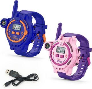 Rechargeable Walkie Talkie for Kid Two-Way Radio Walkie Talky with Flashlight Children Outdoor Game Interphone Toys