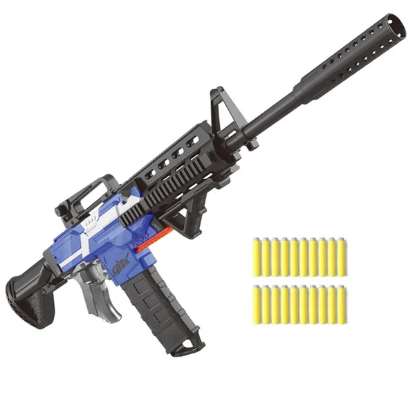 YR226561 Soft Bullet Gun Battery Operated Children Toys Gun Plastic w