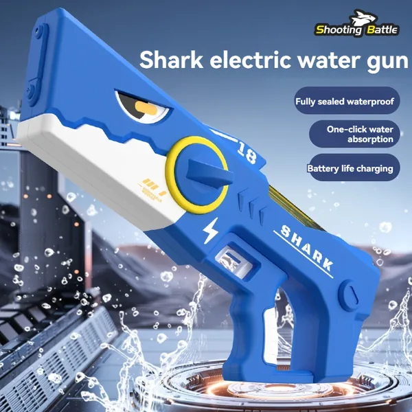 YR246286 Splatter Water Electric Blaster Automatic Kid Soaker Blaster