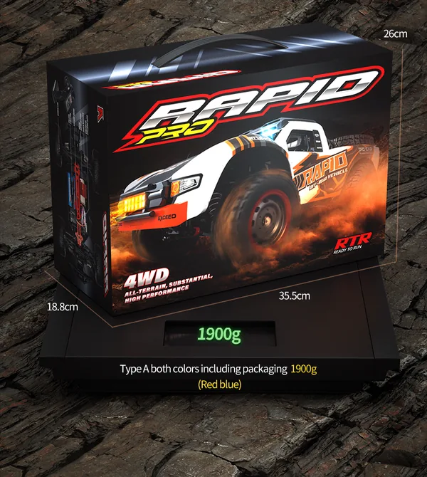 YR272889 70+km/h Brushless Motor 1:14 RC Car JJRC Q130 High-speed Car