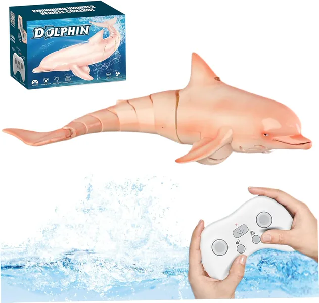 YR305031 2.4G RC Dolphin Toy Remote Control Shark Pool Toy Animals Rc