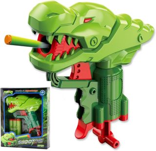 Small Dinosaur Foam Blasters for Toddlers Soft Bullet Gun Cool Toddler Kids Toy Gun Gifts