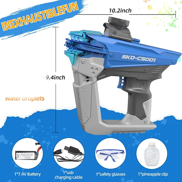 YR258187 SKD Electric Luminous Gun Outdoor Battle Games Shooting Soft