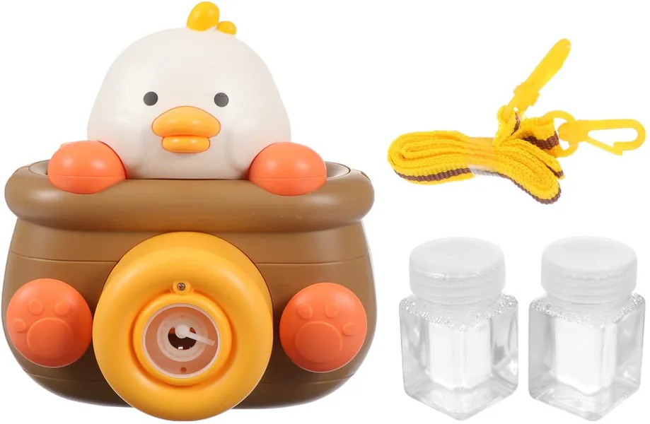 YR246292 Cute Duck and Bear Bubble Machine Children Summer Toys Creat