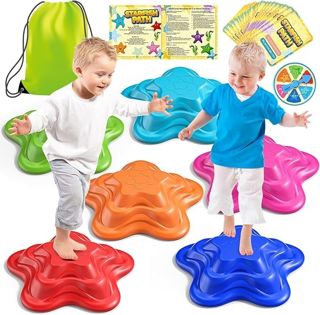 Toddler Balance Stones for Kids STARFISH Balance Coordination Toys Stepping Stones Indoor and Outdoor Toy