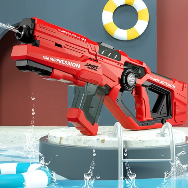 YR272676 750ML High Capacity Long Range Electric Automatic Water Gun